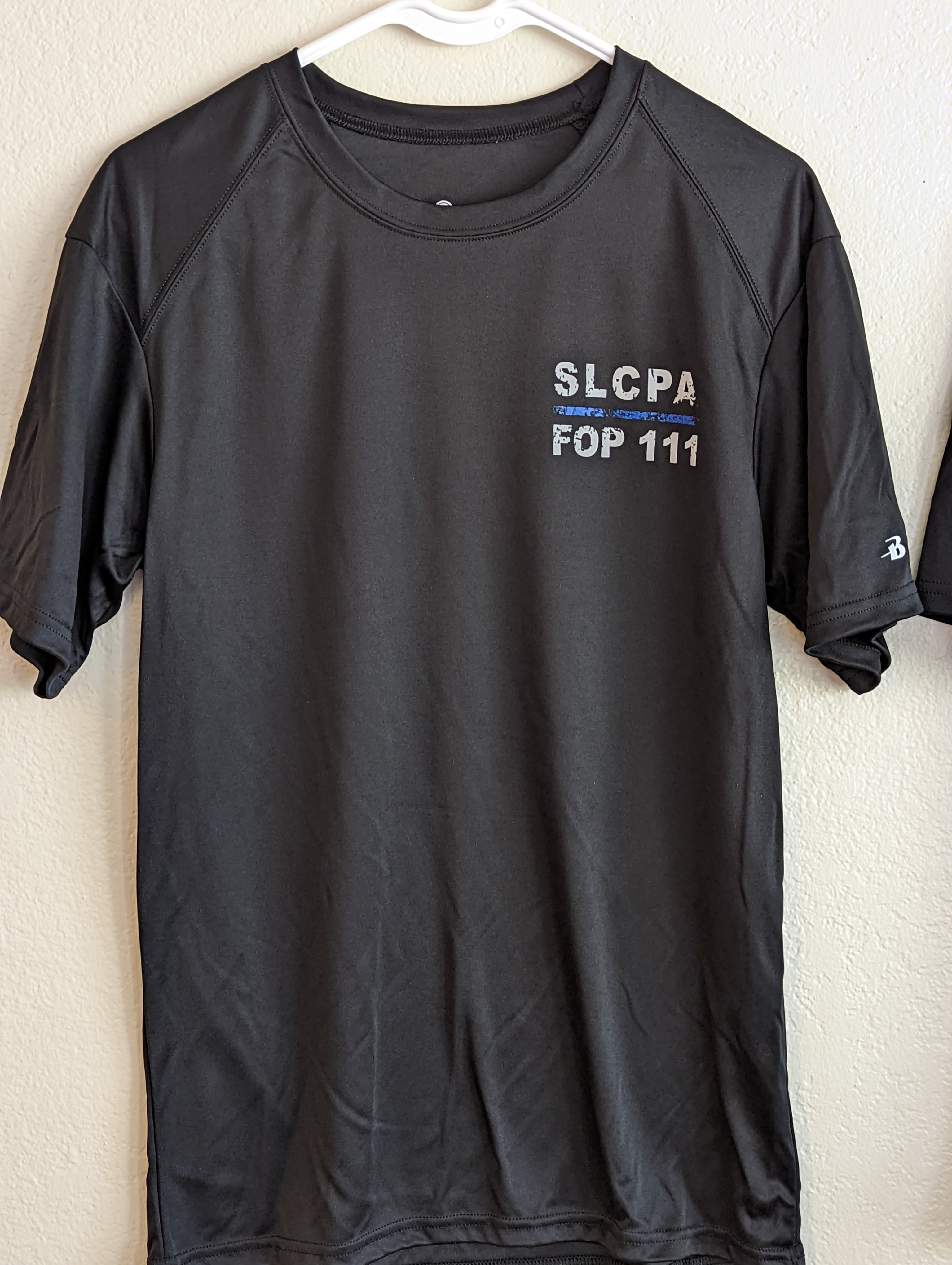 SLCPA FOP 111 Blue line T-Shirt - black