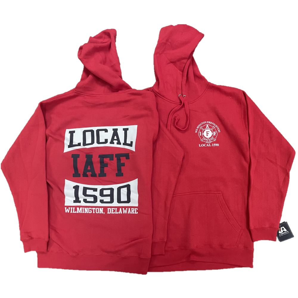Local 1590 Hoodie (Red)