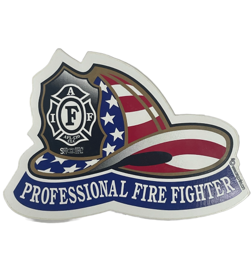 Professional Firefighter Sticker