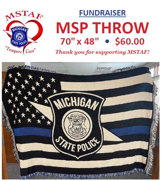 MSP Throw (this item will not be shipped)