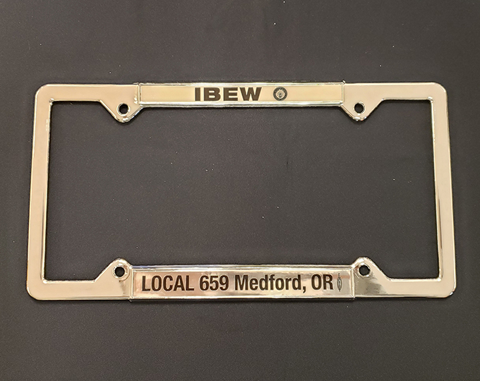 IBEW 659 License Plate Frame