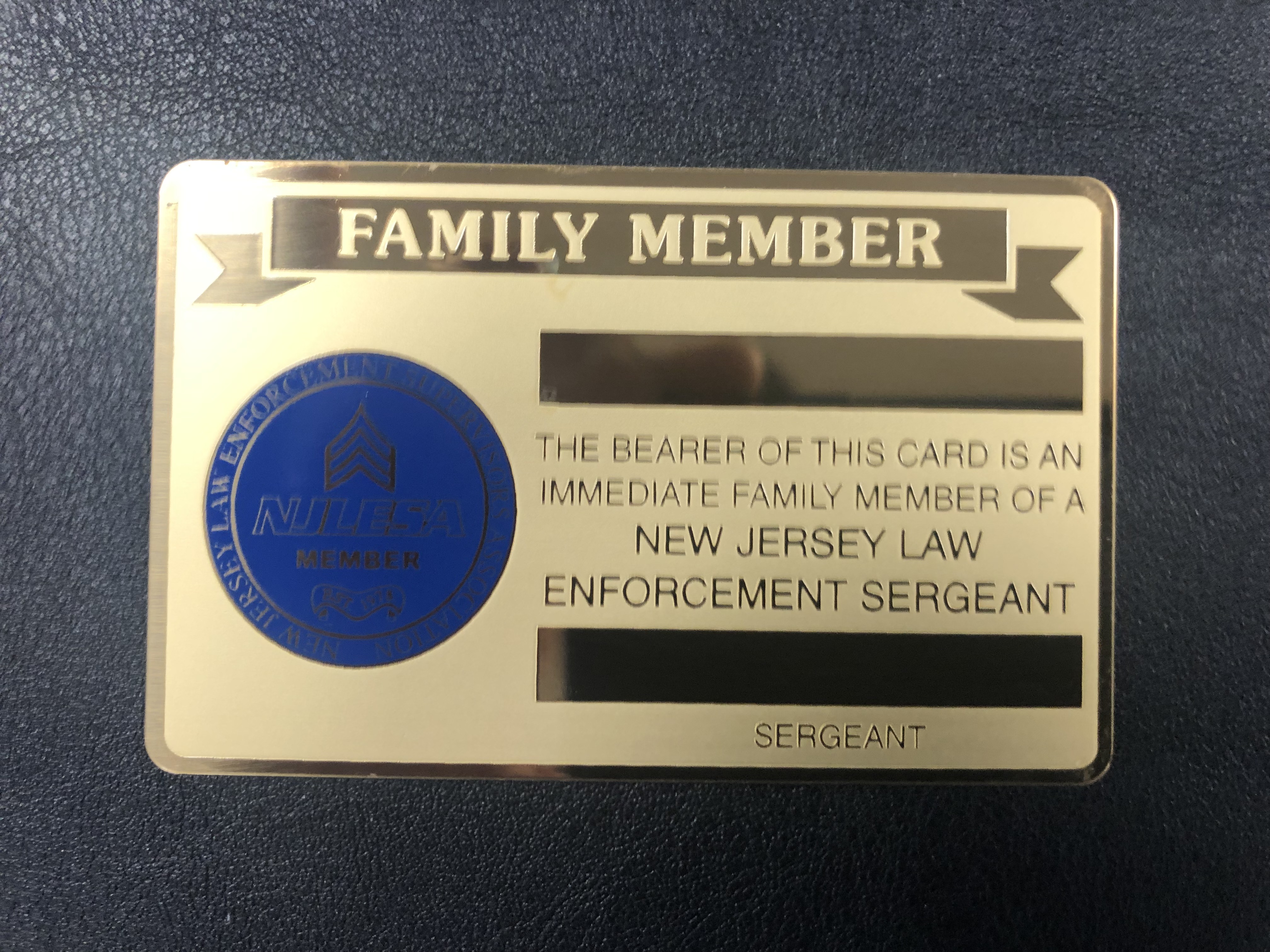 Family Gold Card