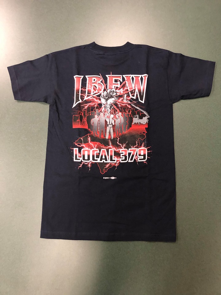 Navy/Red Lineman T-Shirt