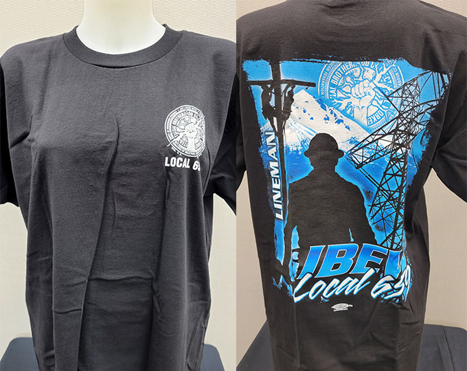 Lineman T-Shirt - Black (Men's)