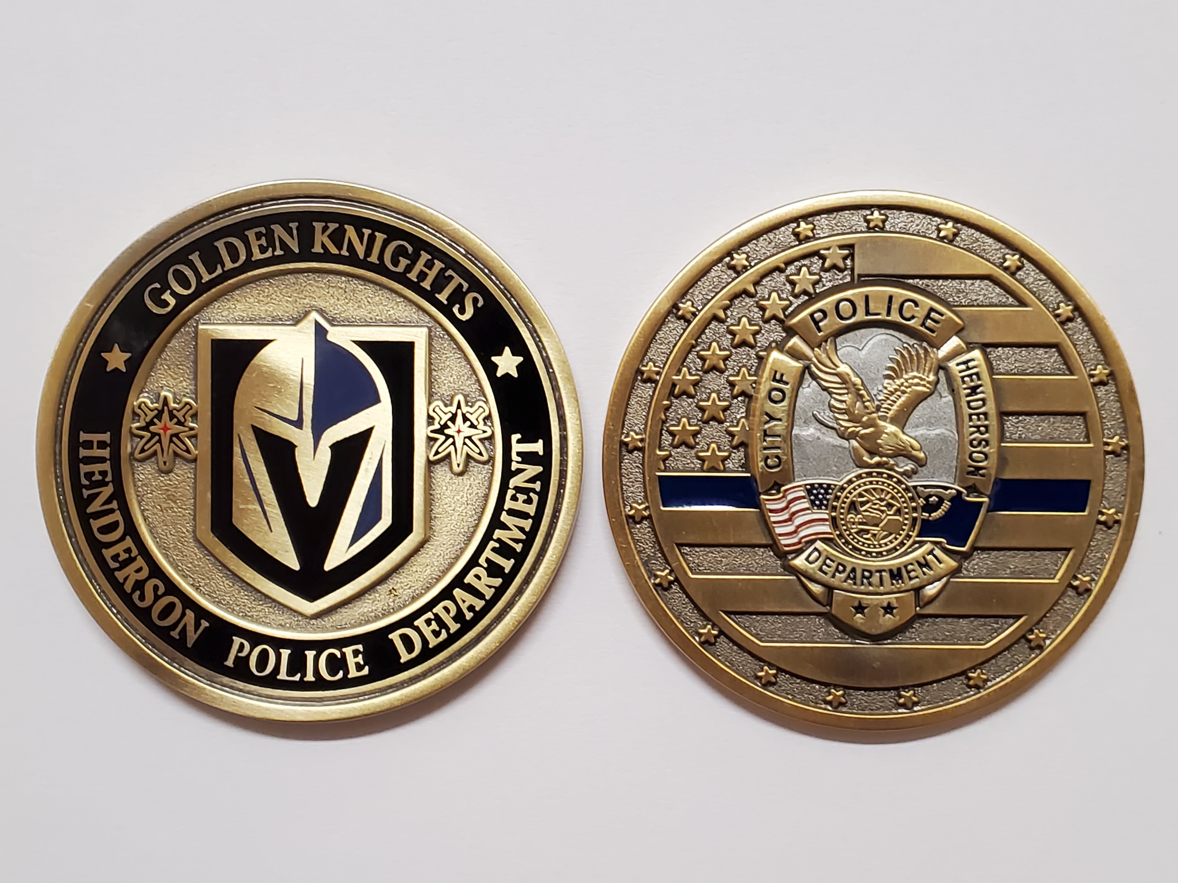 Vegas Golden Knights and HPD Coin