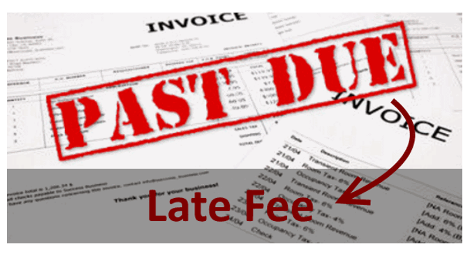 LATE FEE + Quarterly Dues 