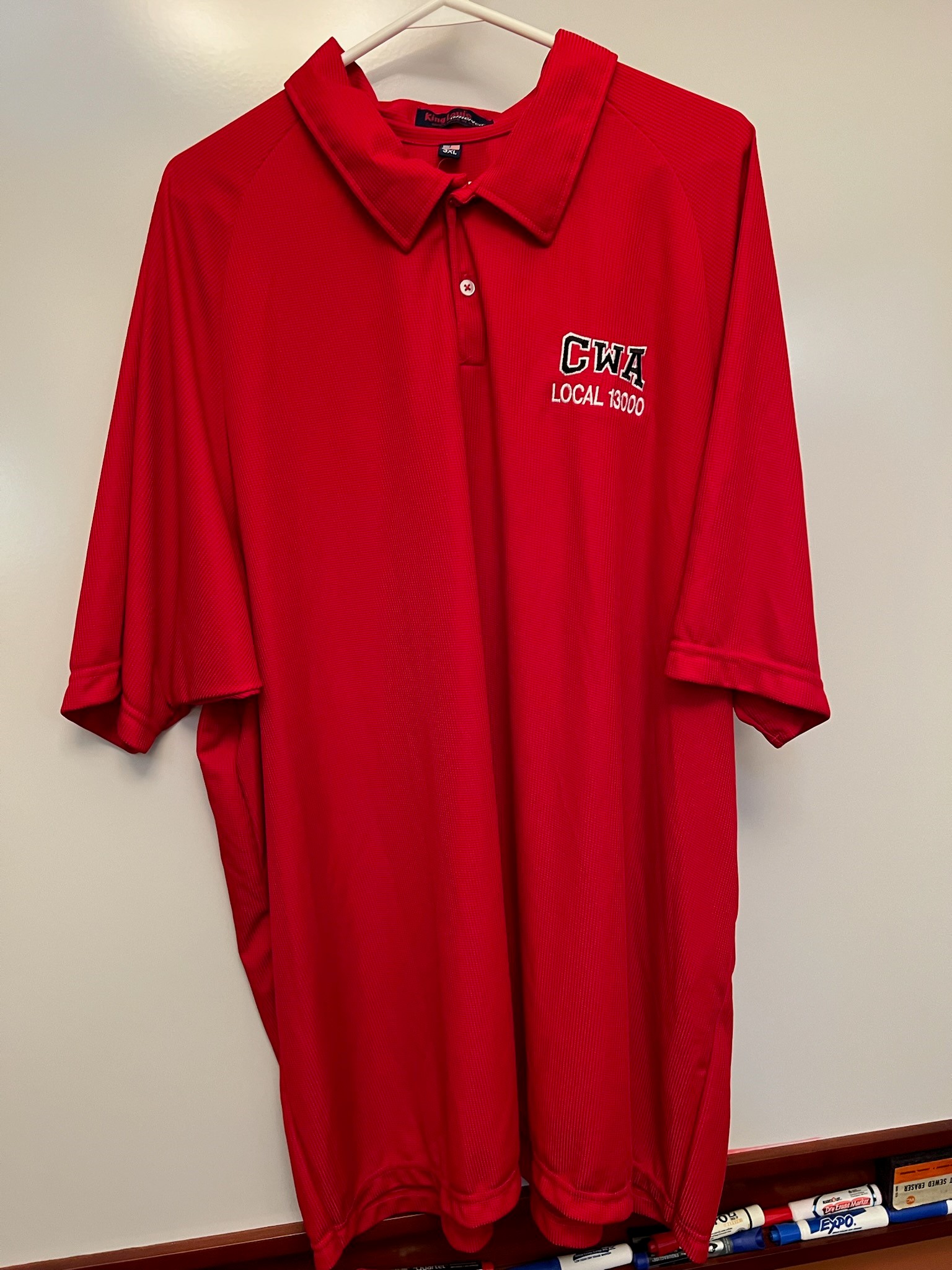 Breeze Red Golf Shirt