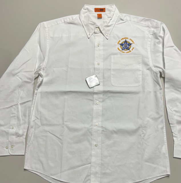 Long Sleeve Super pro Twill Shirt  White 